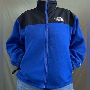 The North Face Men's Blue and Black Jacket